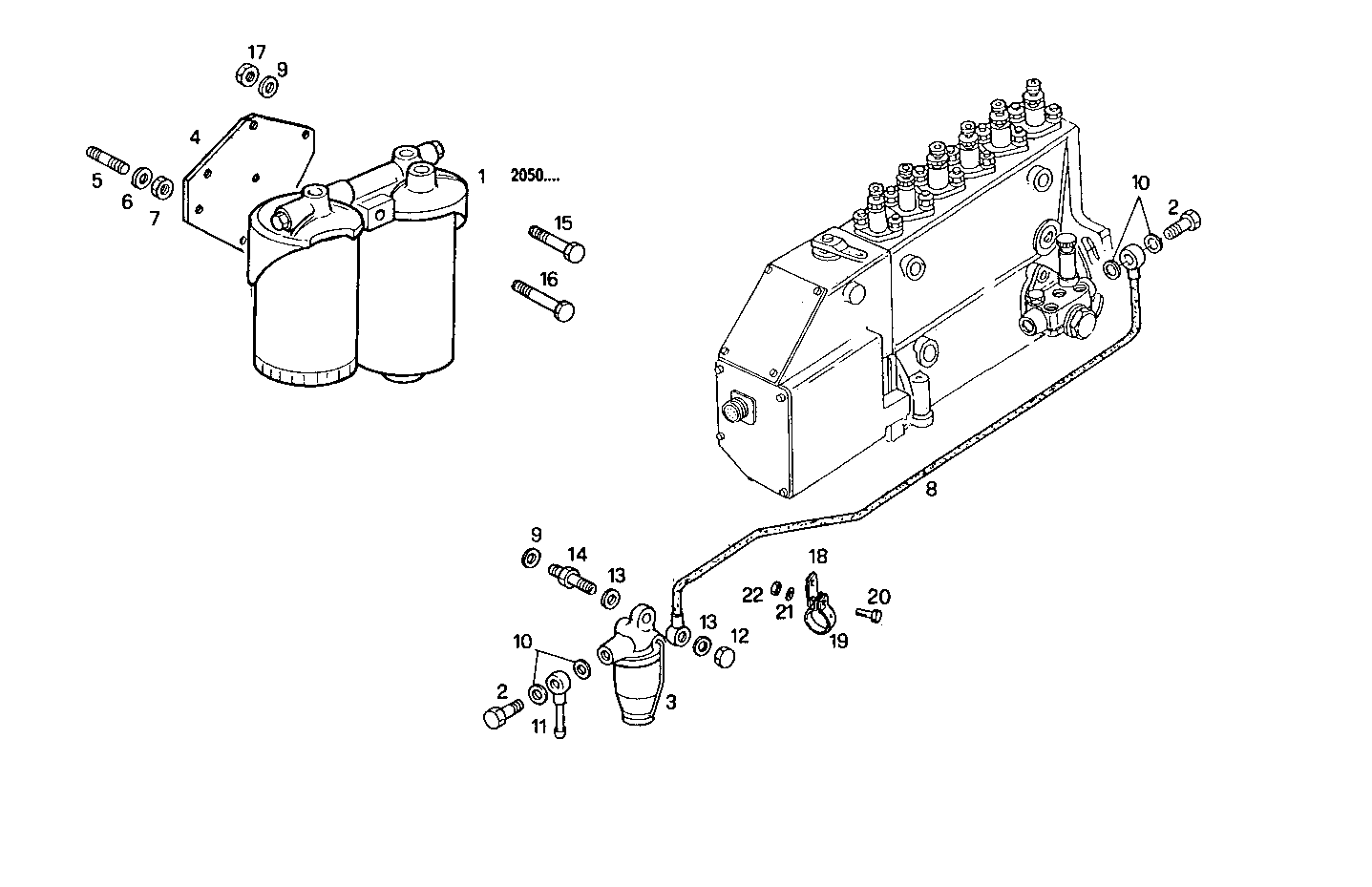 FUEL FILTER - 8210SRi28.00 8210SRi28 parts diagram