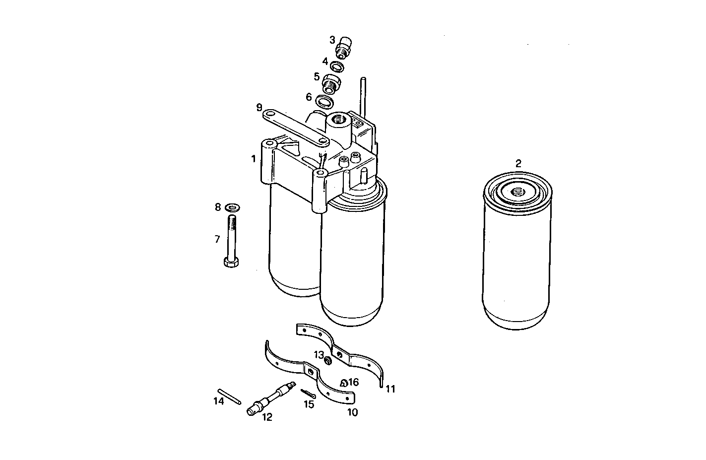 FUEL FILTER - 8291SRM75.32A005 8291SRM75 parts diagram