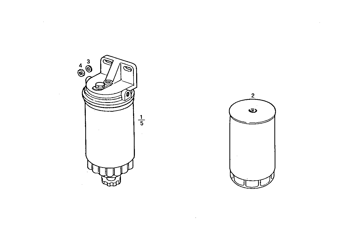 FUEL FILTER parts diagram
