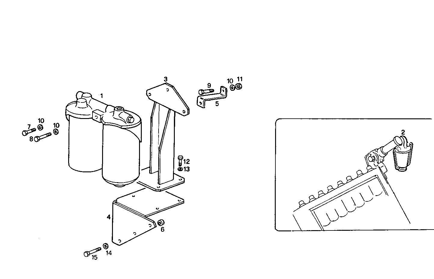 FUEL FILTER parts diagram