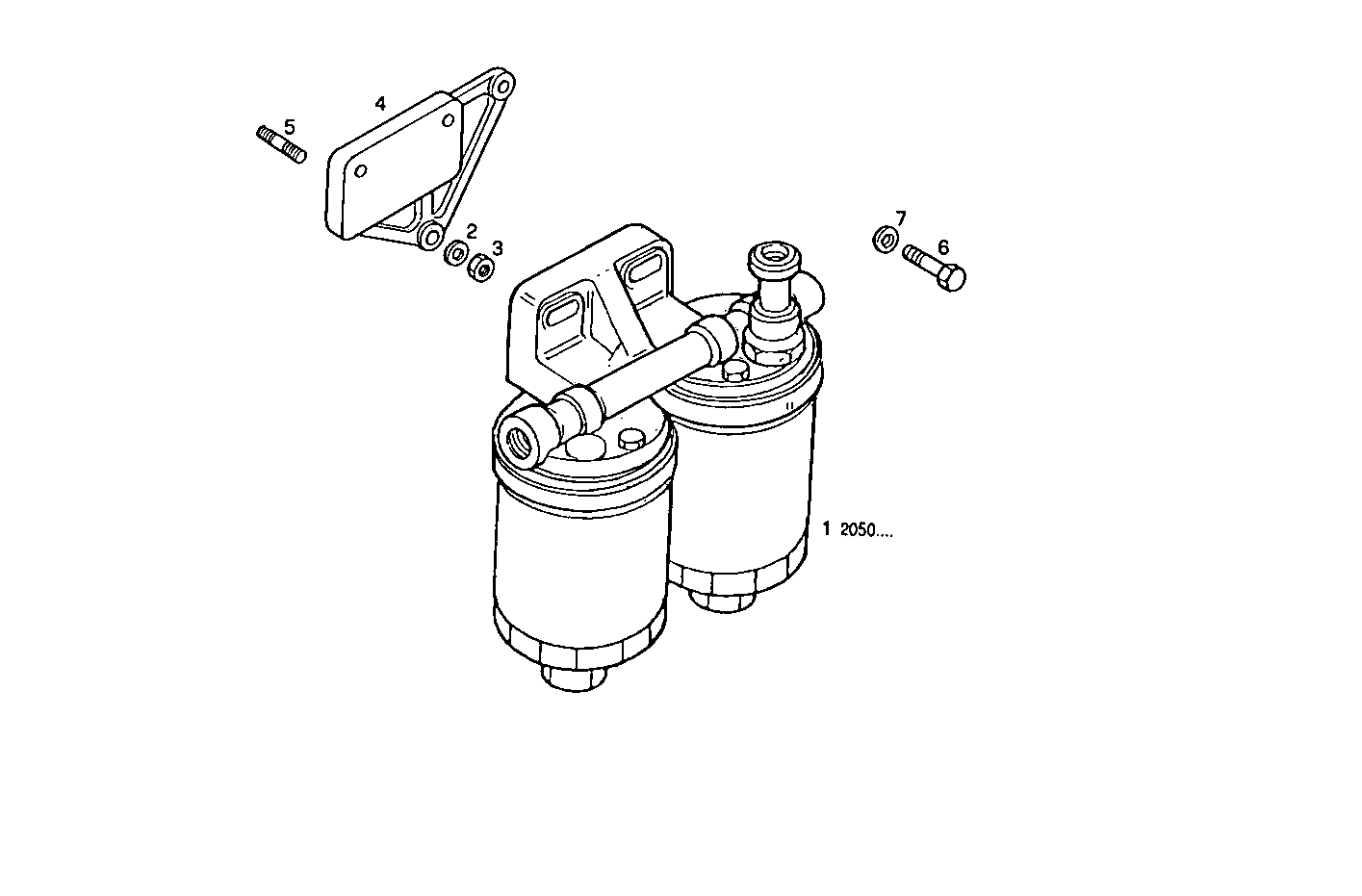 FUEL FILTER parts diagram