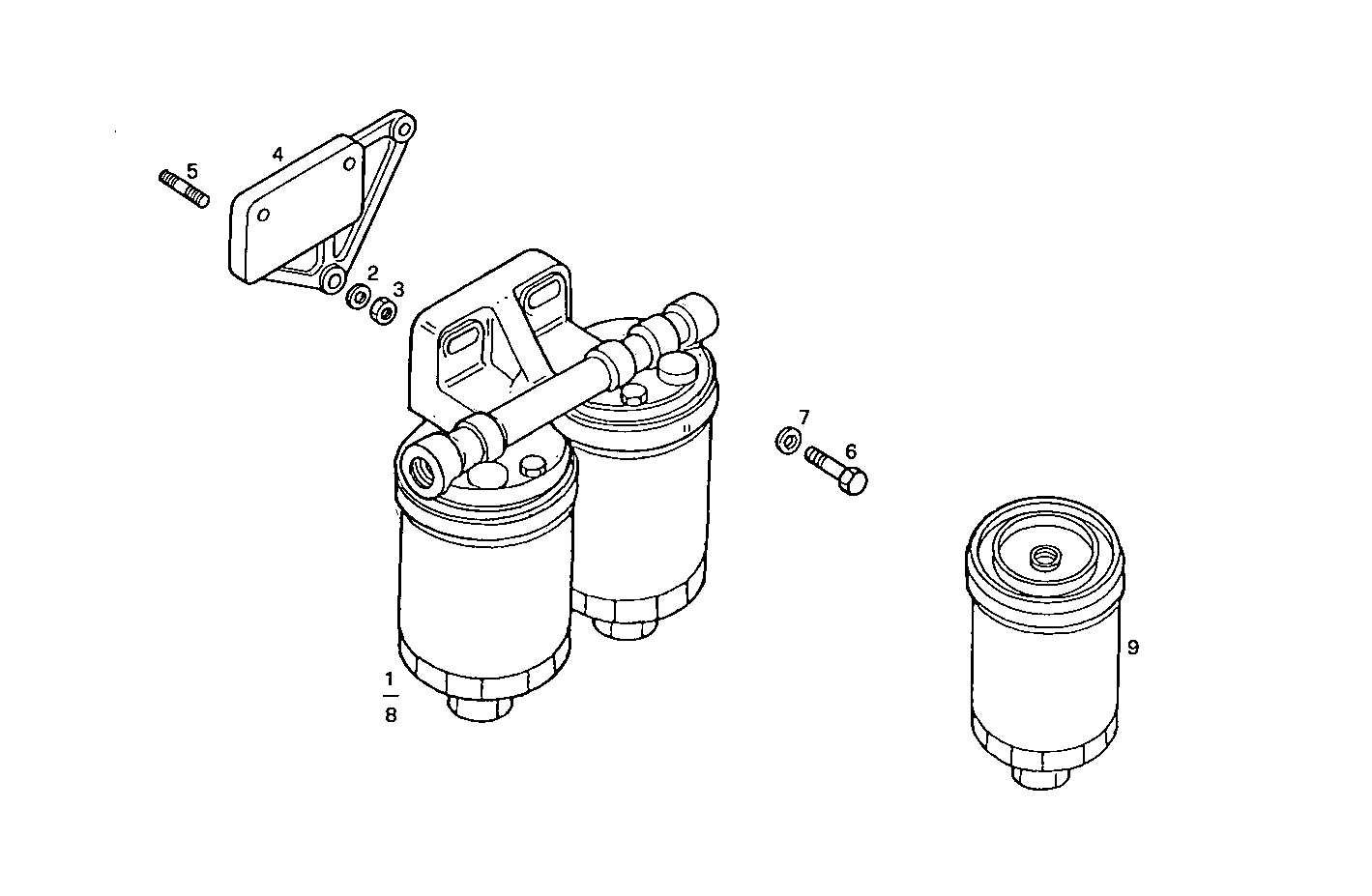 FUEL FILTER parts diagram