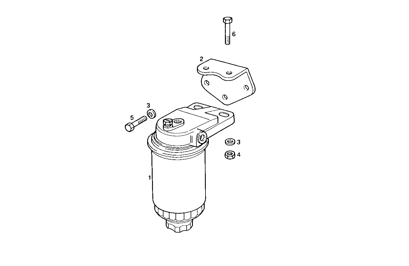 FUEL FILTER parts diagram