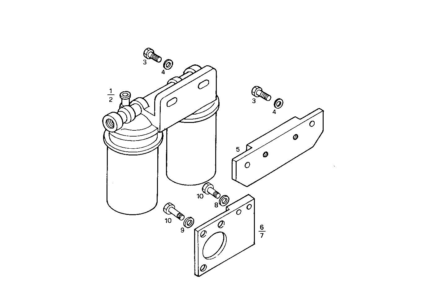 FUEL FILTER parts diagram