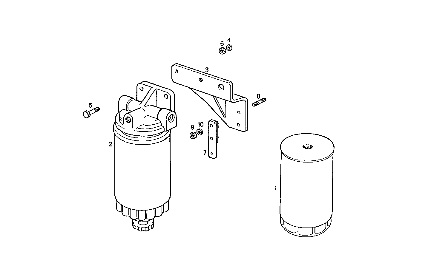 FUEL FILTER - 8140SE00.00A016 8140SE00 parts diagram