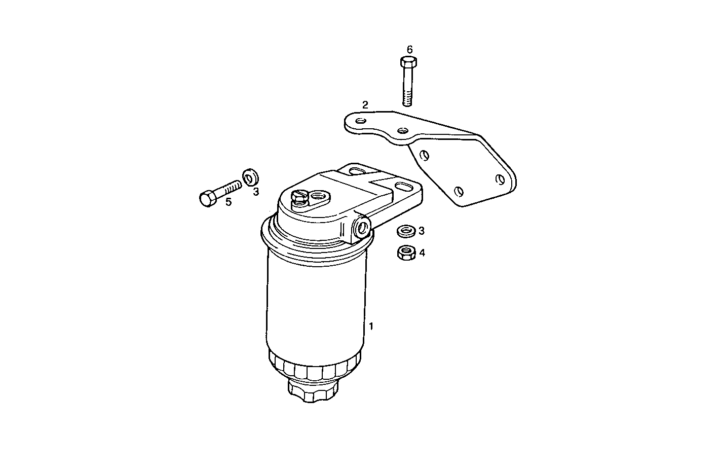 FUEL FILTER parts diagram