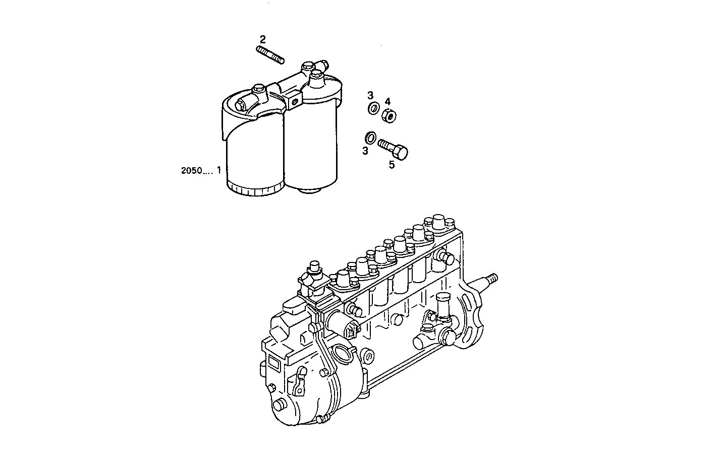 FUEL FILTER - 8361SRE10.00A004 8361SRE10 parts diagram