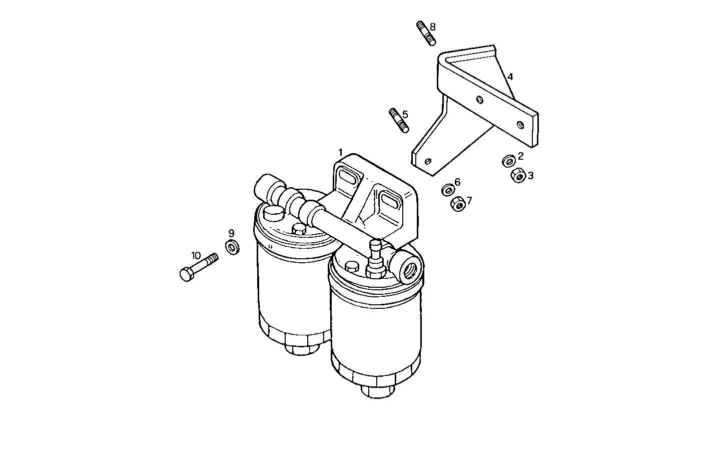FUEL FILTER - 8210SRC21.20 8210SRC21 parts diagram