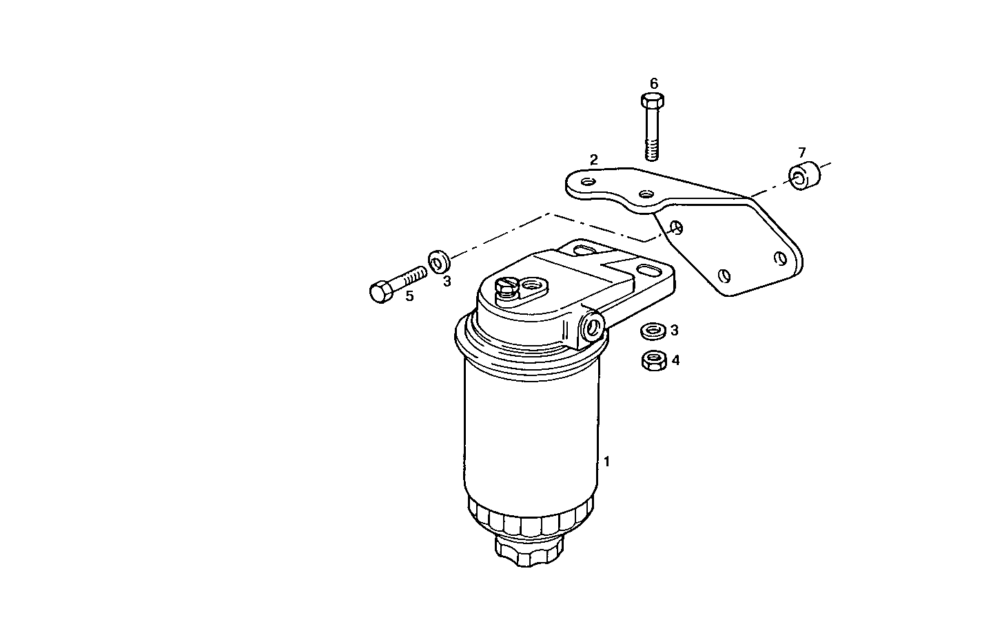 FUEL FILTER - 8035M06.21 8035M06 parts diagram