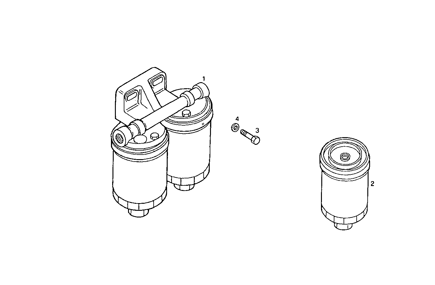 FUEL FILTER - 8460SRC22.00 8460SRC22 parts diagram