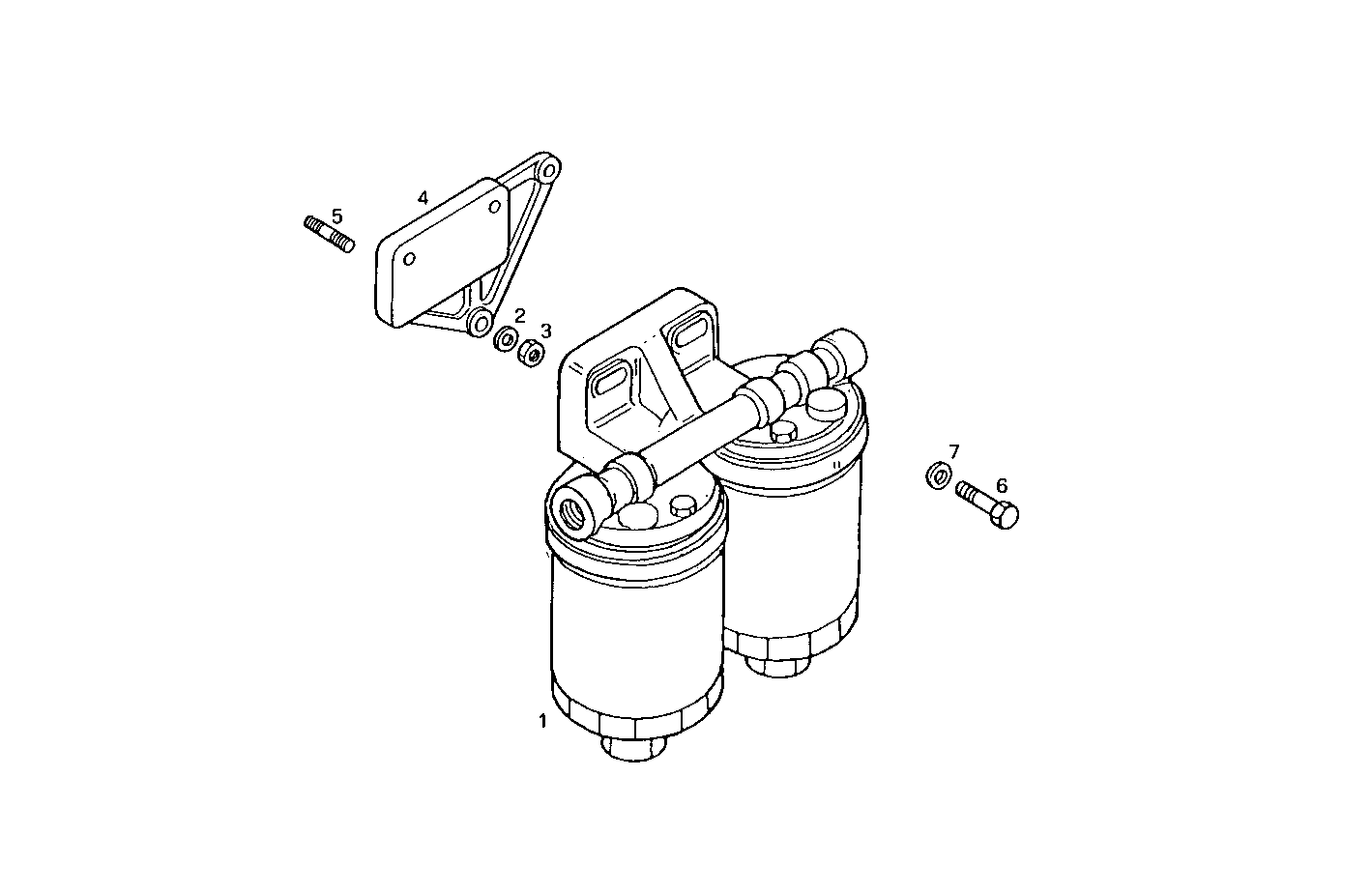FUEL FILTER parts diagram