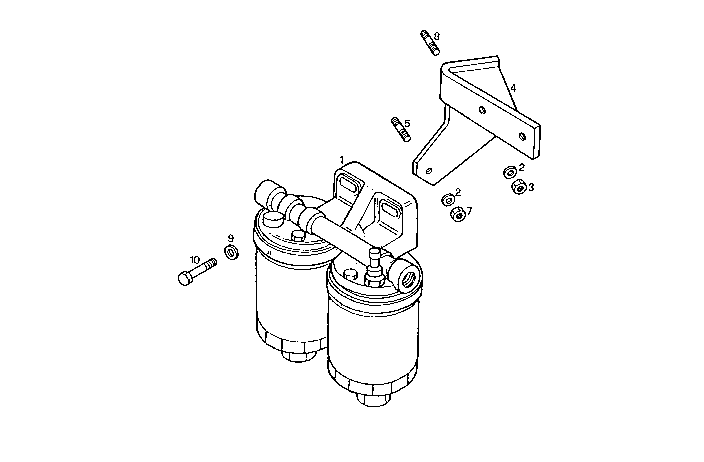 FUEL FILTER - 8210SRC21.21 8210SRC21 parts diagram