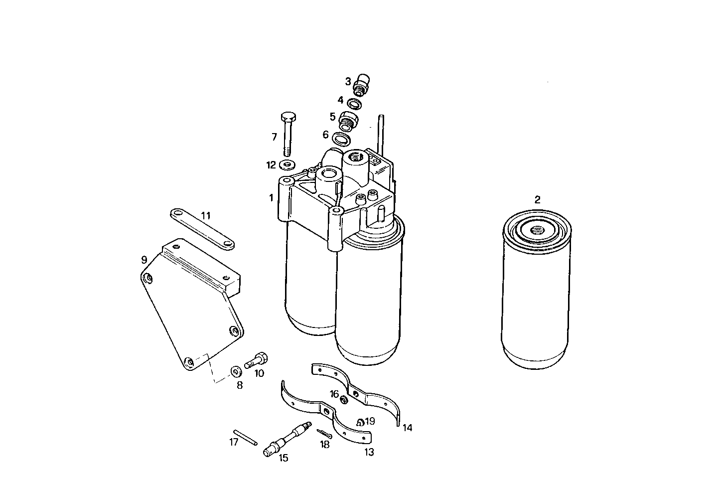 FUEL FILTER - 8291SRi15.00 8291SRi15 parts diagram