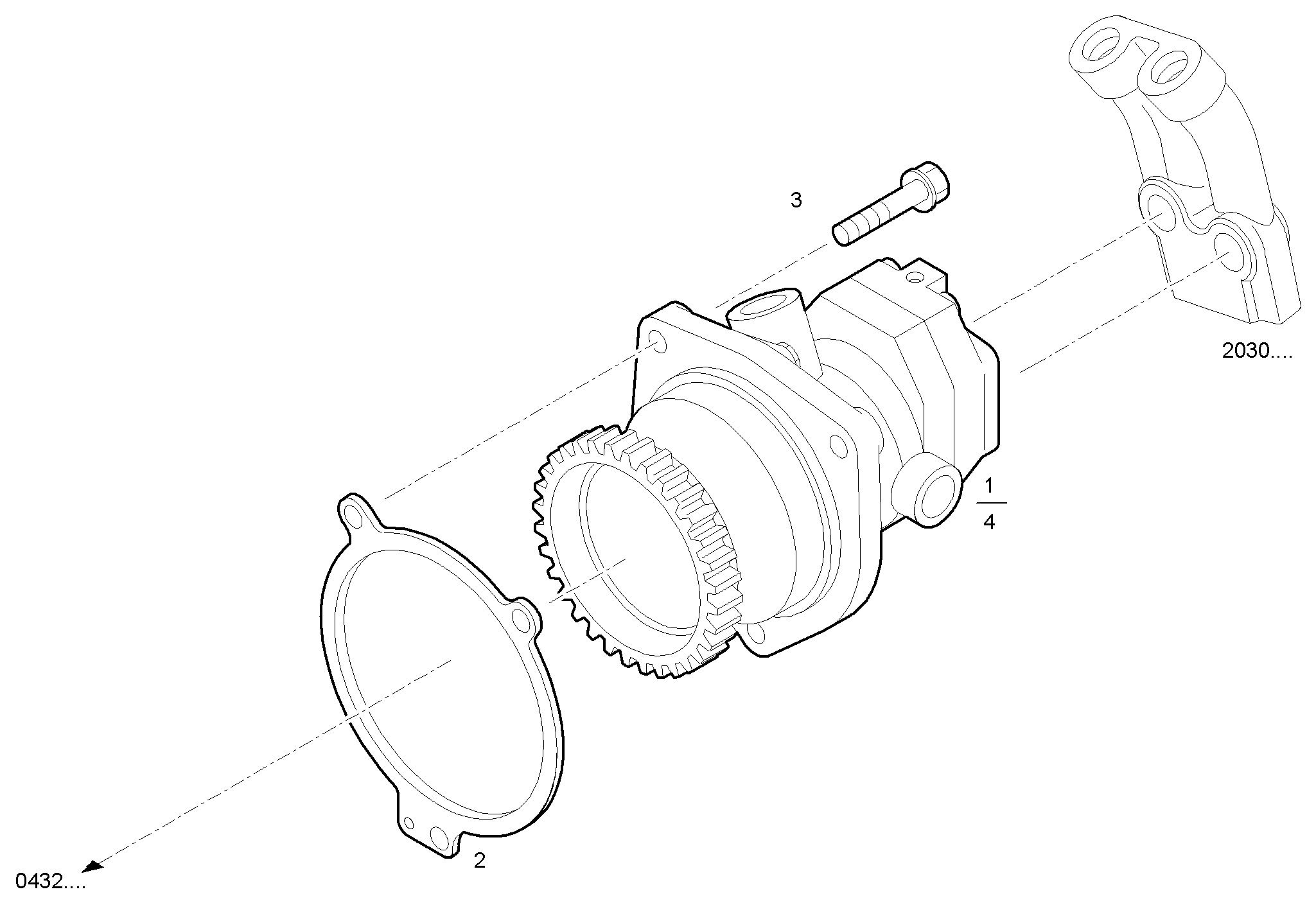 FUEL PUMP - GECURSOR350E.A551 CURSOR 13 parts diagram