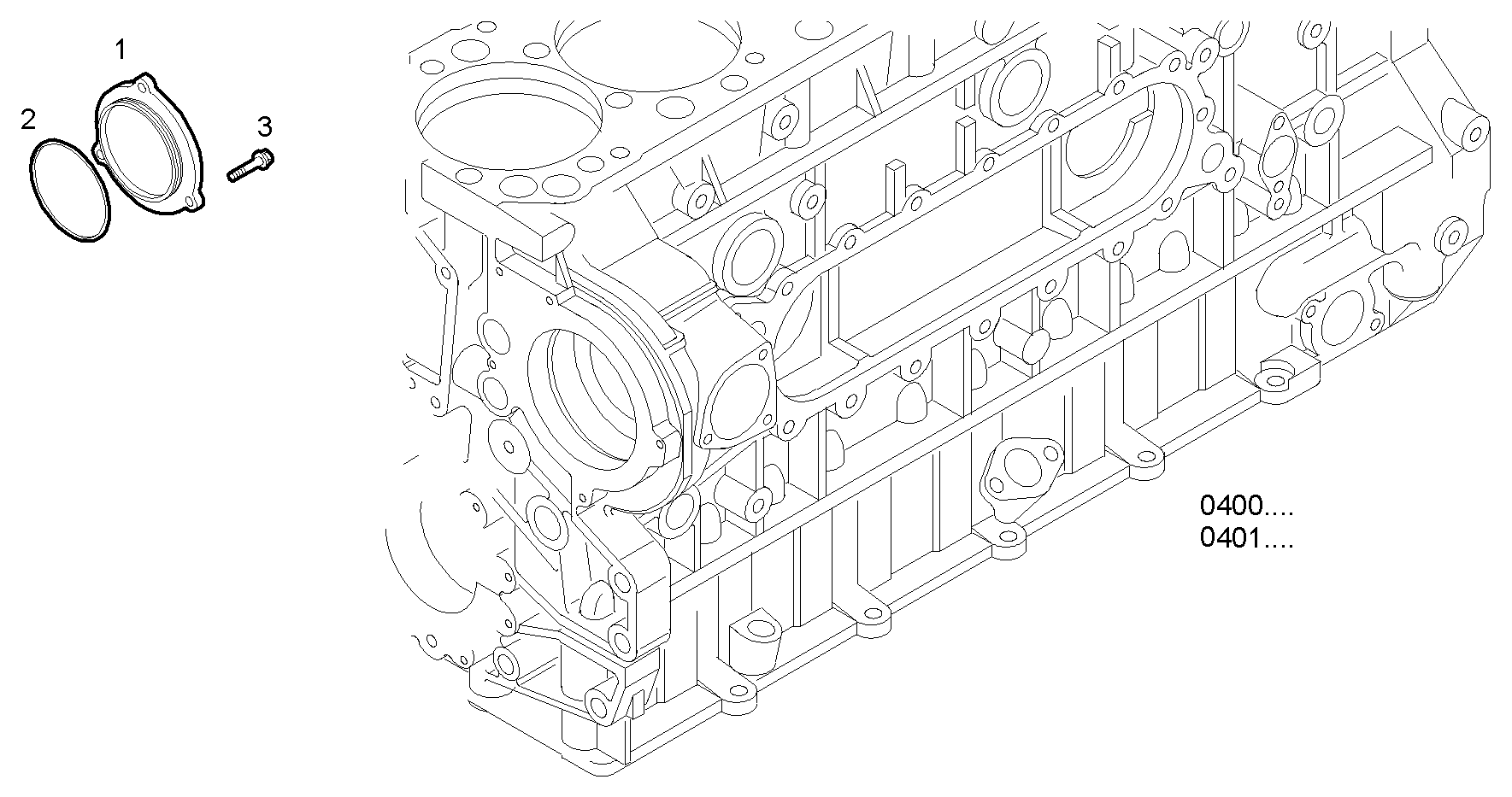 FUEL PUMP - CURSOR13TE1.A559 CURSOR 13 parts diagram