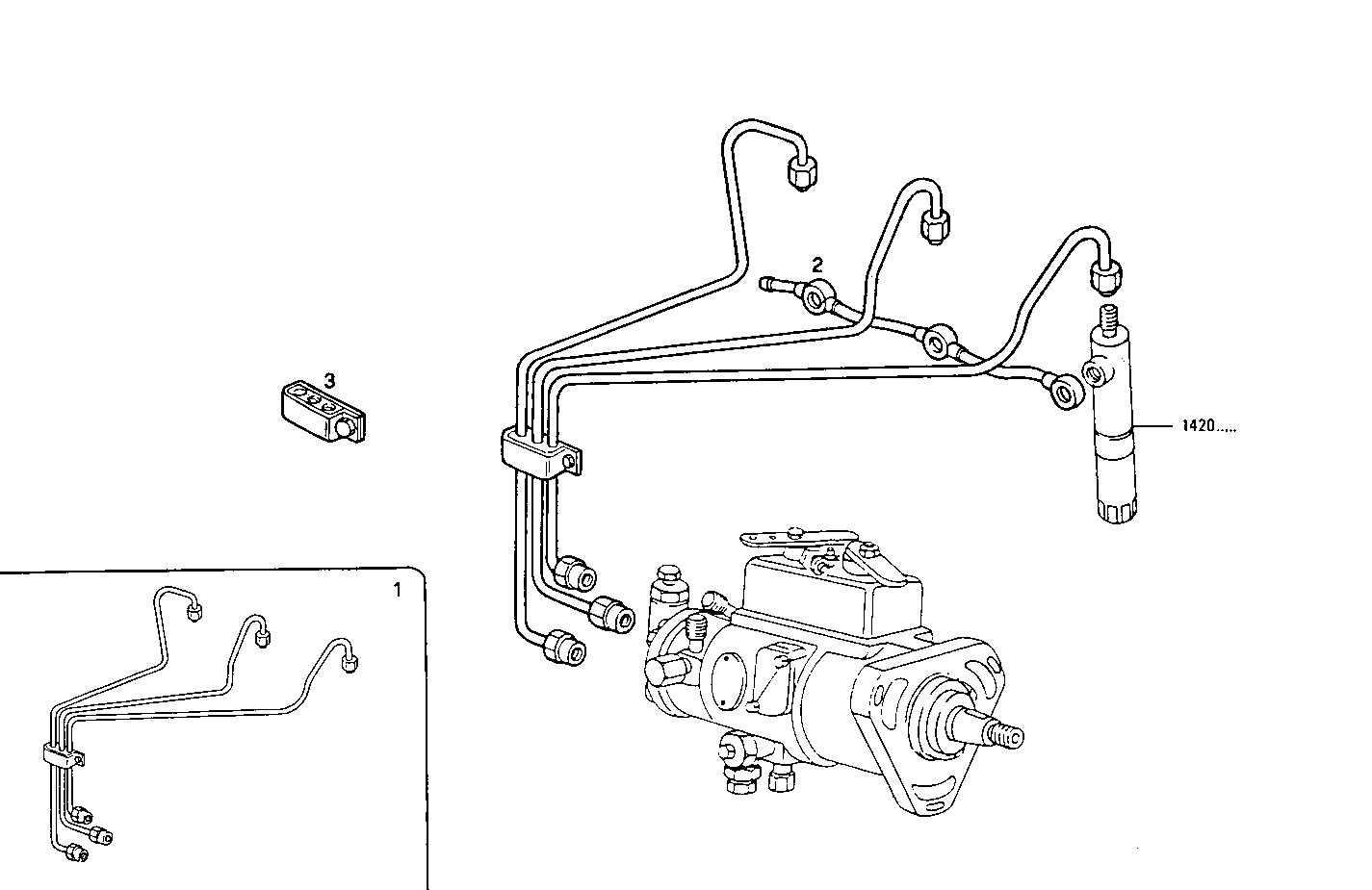 INJECTION PIPES - 8031i05.05 8031i05 parts diagram