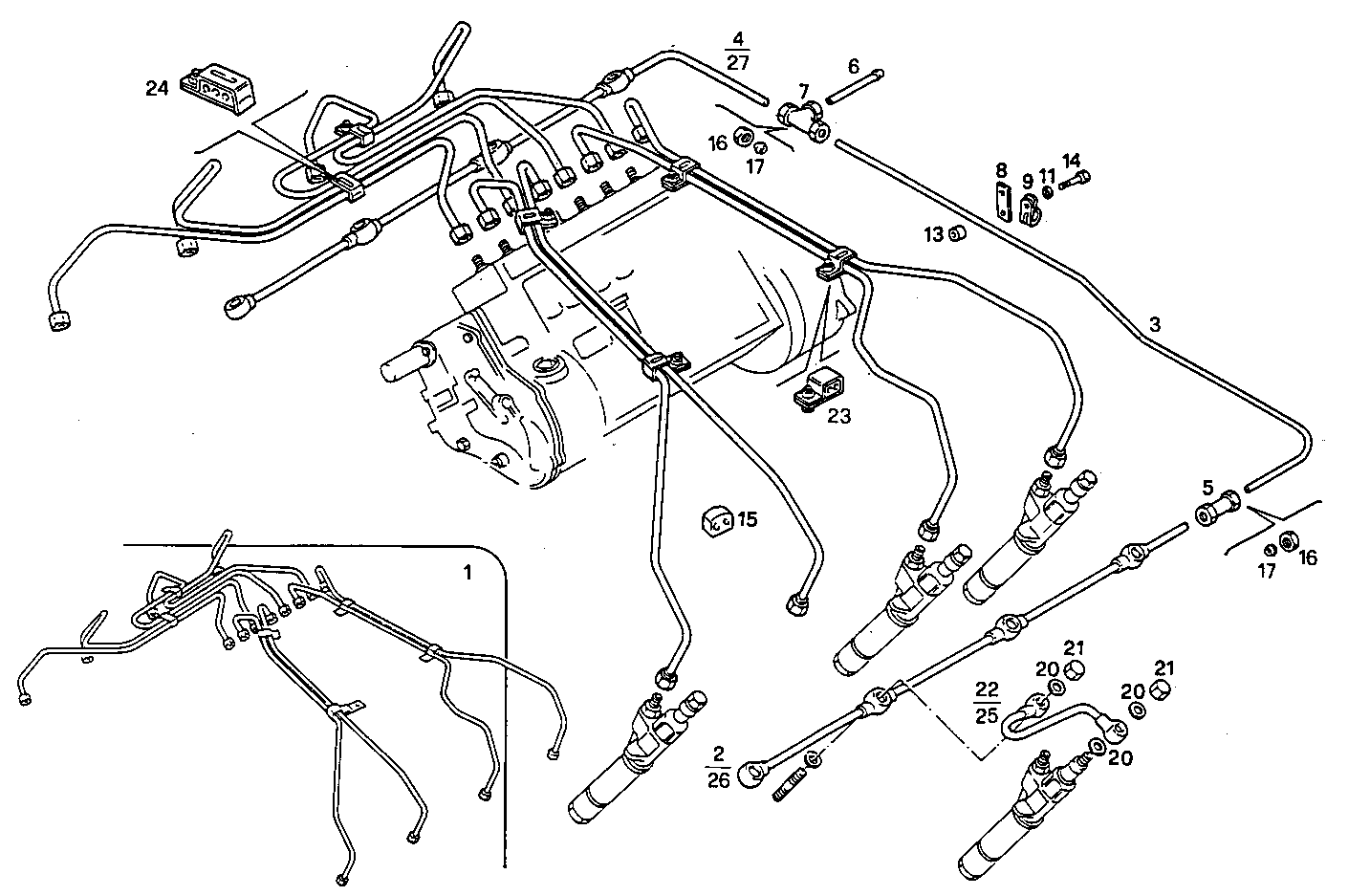 INJECTION PIPES - 8281i03.00 8281I03 parts diagram