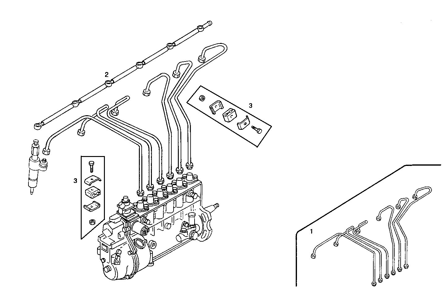INJECTION PIPES - 8361SRM38.11 8361SRM38 parts diagram