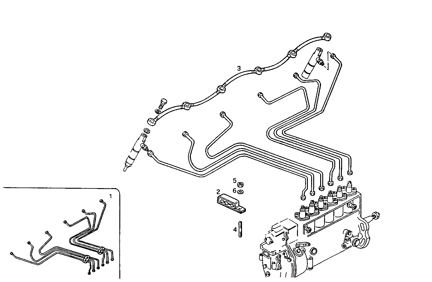 INJECTION PIPES - 8460SM19.13 8460SM19 parts diagram
