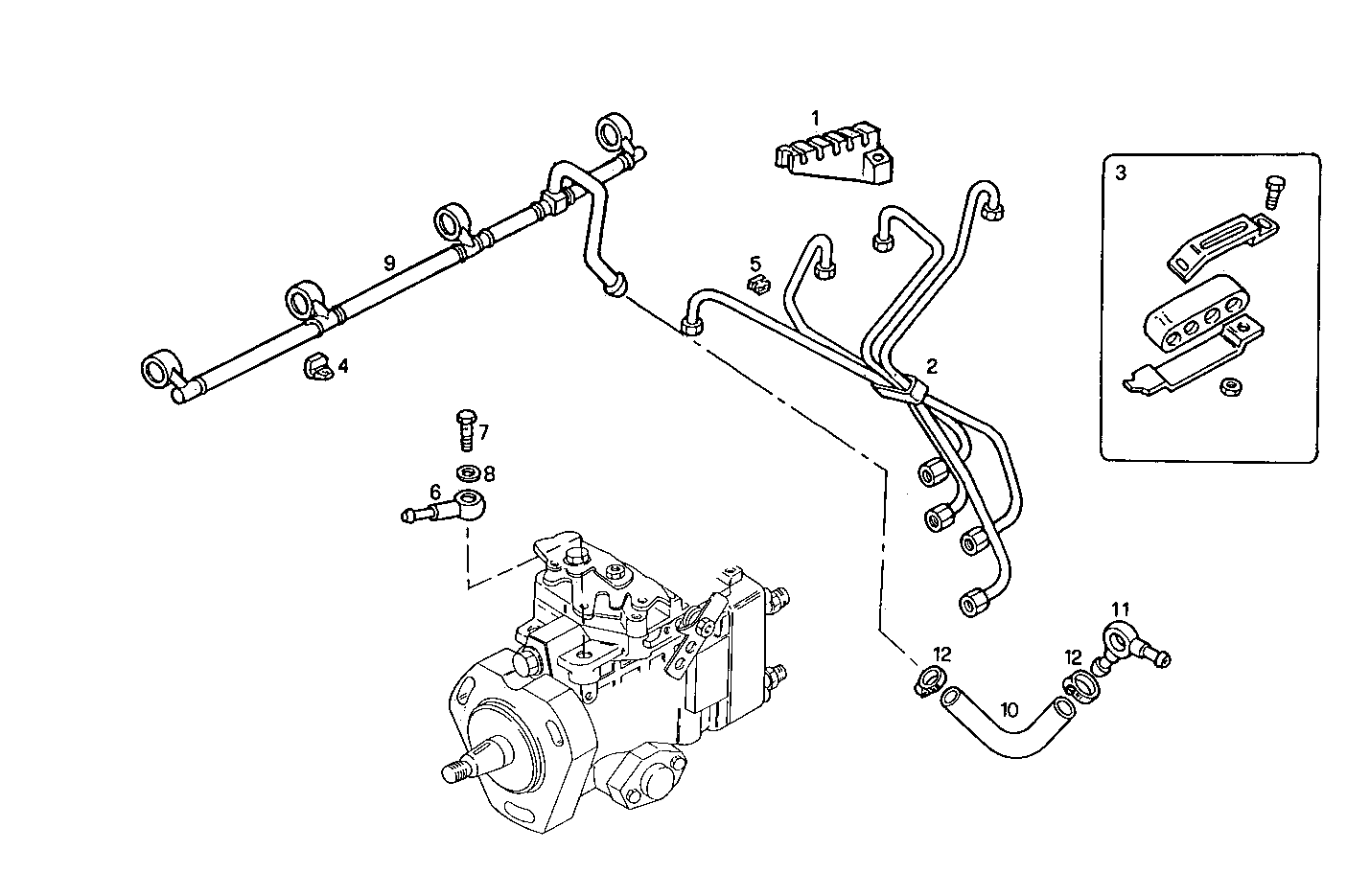 INJECTION PIPES - 8141.67.2000 8141.67 parts diagram