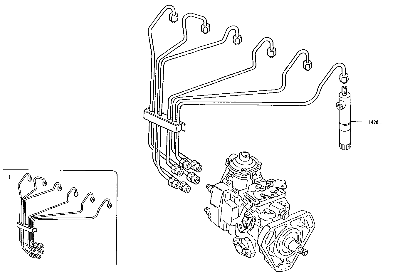 INJECTION PIPES - 8060SRC22.00 8060SRC22 parts diagram