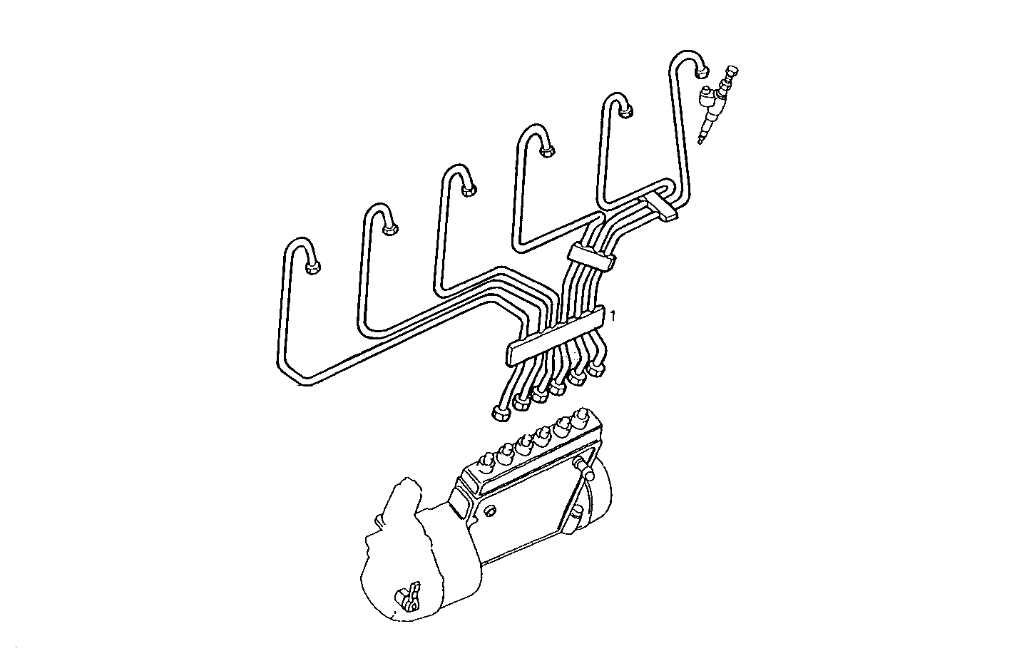 INJECTION PIPES - 8210SRC20.00 8210SRC20 parts diagram