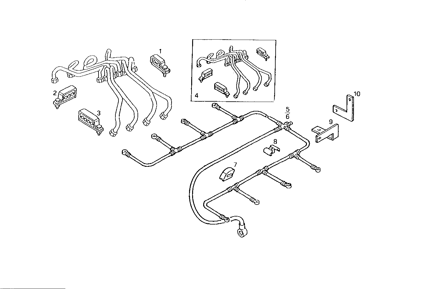 INJECTION PIPES - 8280SRC21.00 8280SRC21 parts diagram