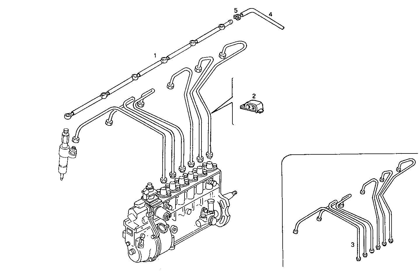 INJECTION PIPES - 8361SRI12.00A800 8361SRI12 parts diagram