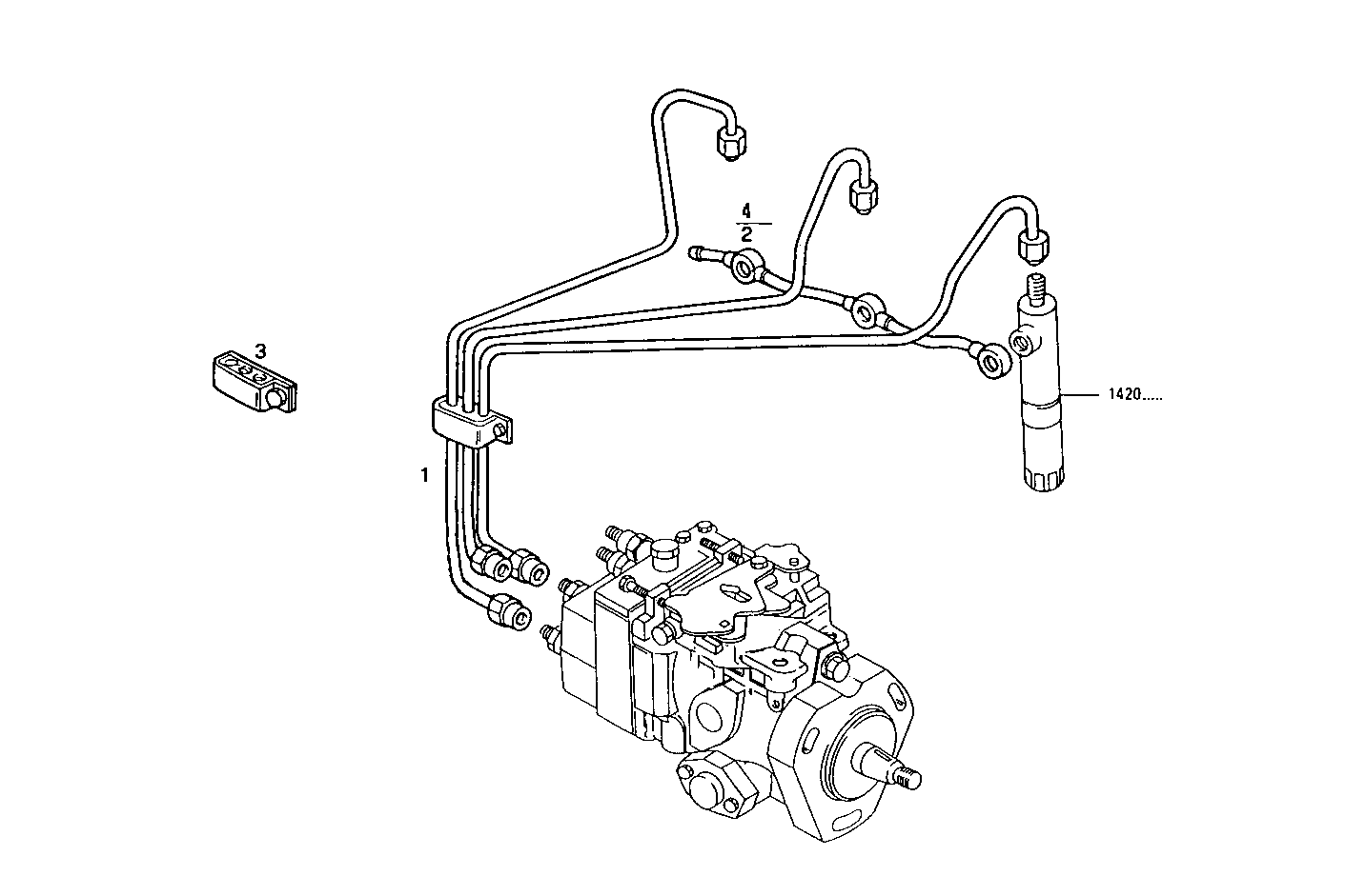INJECTION PIPES - 8035M06.00A550 8035M06 parts diagram