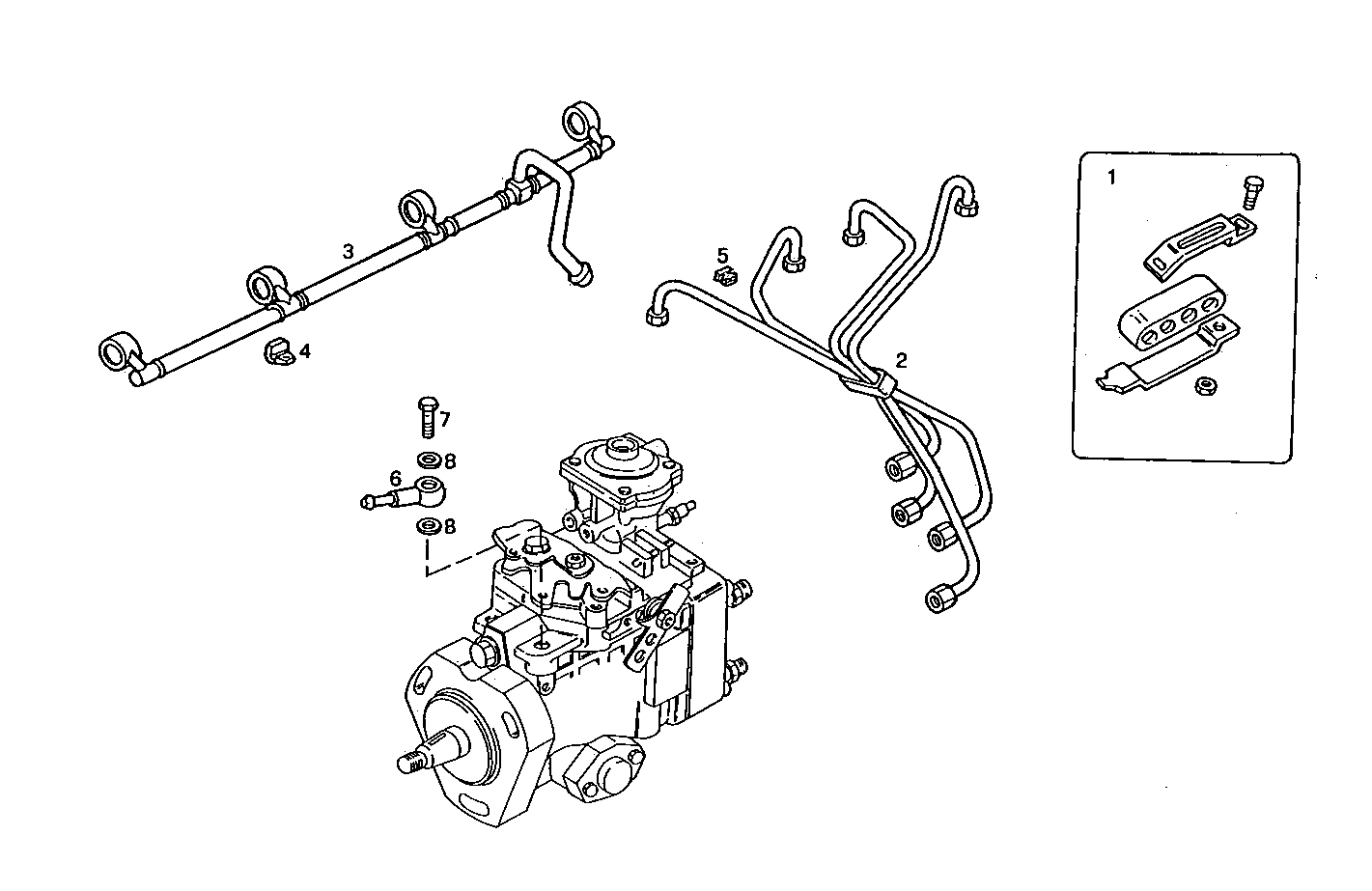 INJECTION PIPES - 8141SRC20.00 8141SRC20 parts diagram