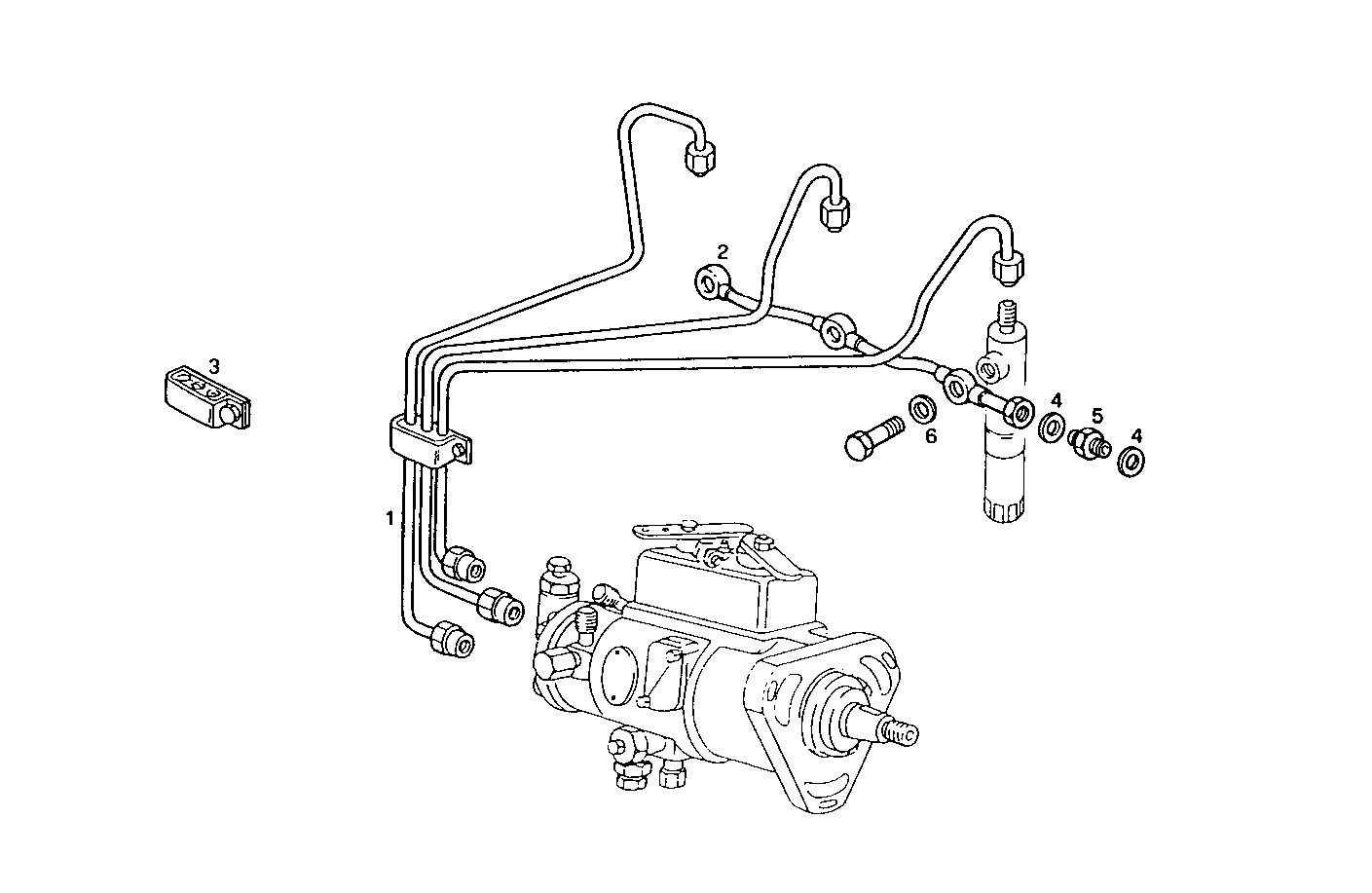 INJECTION PIPES - 8031i40.05 8031i40 parts diagram