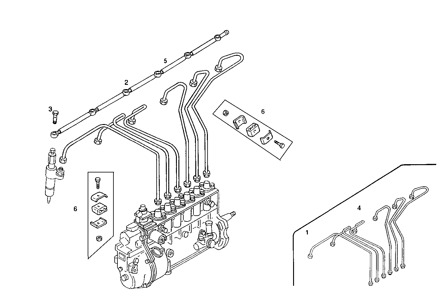 INJECTION PIPES - 8361SRM32.41 8361SRM32 parts diagram