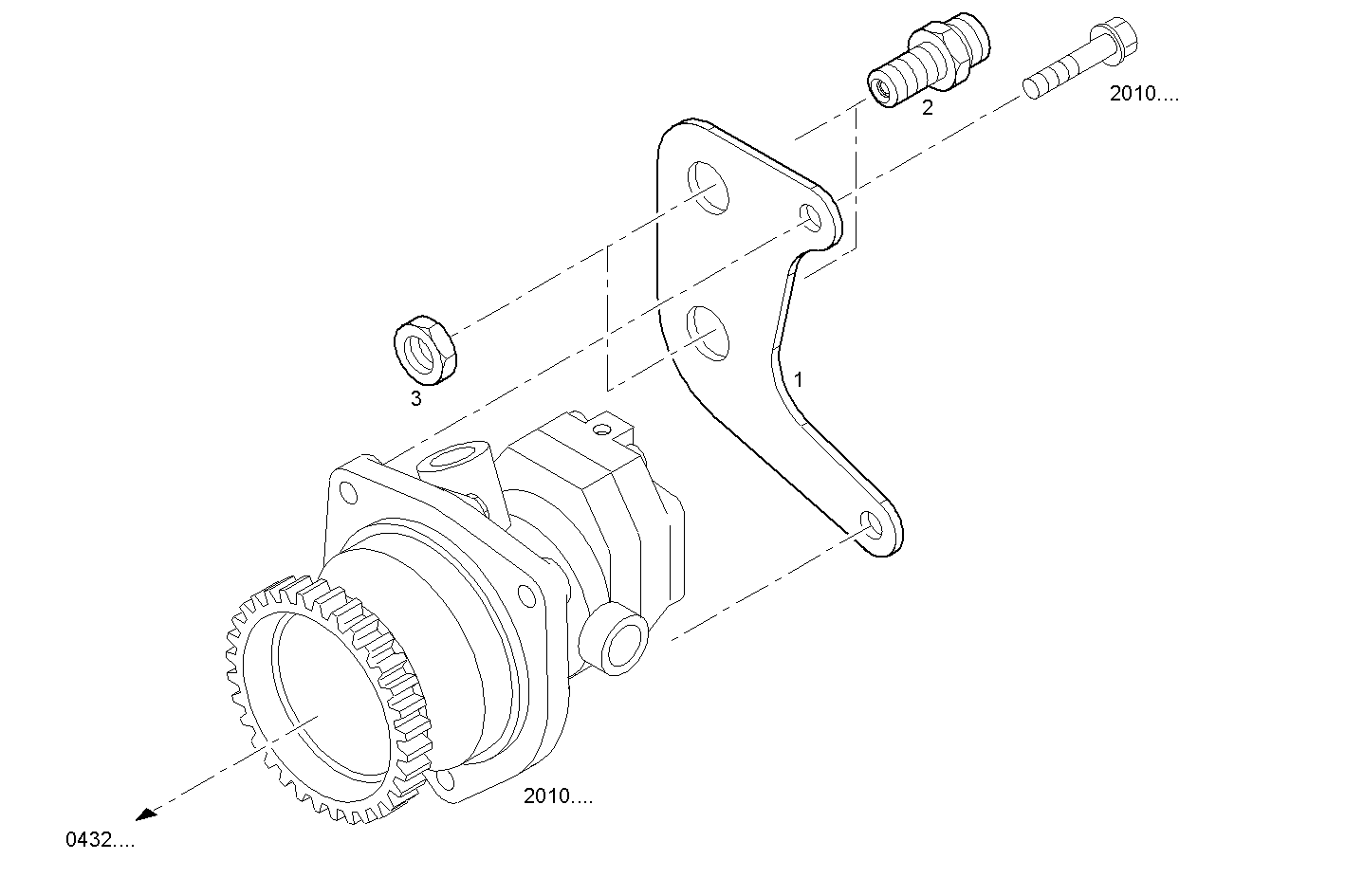FUEL LINES - C78ENTM50.11A001 CURSOR 8 parts diagram