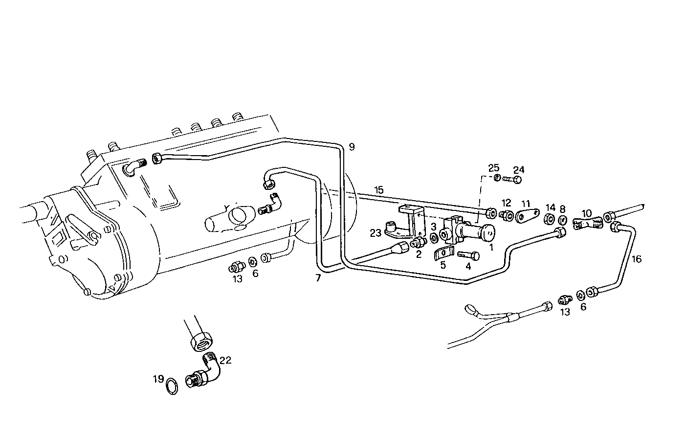 FUEL LINES parts diagram