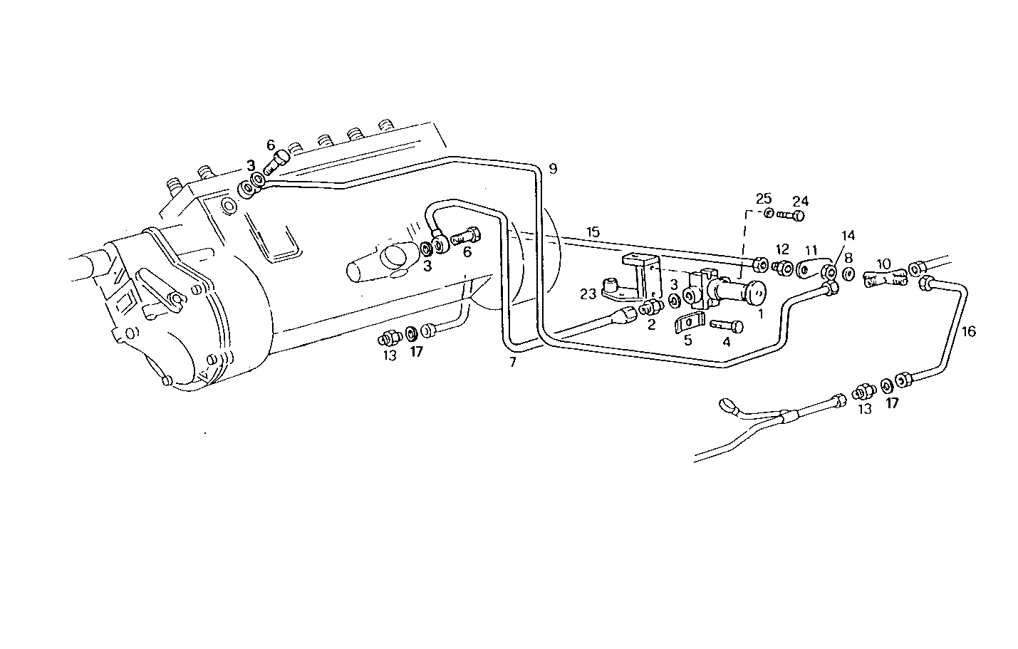 FUEL LINES - 8281SRM70.10 8281SRM70 parts diagram