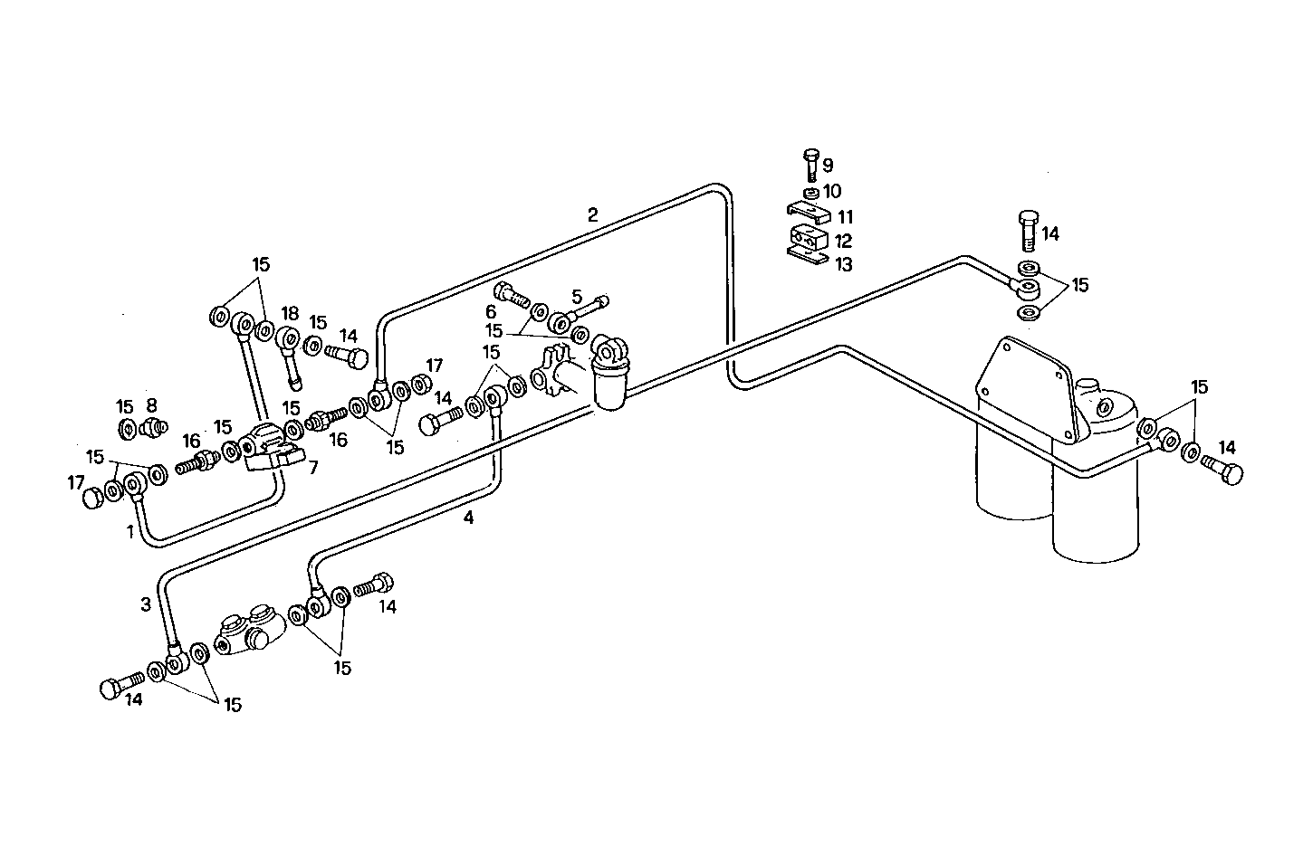 FUEL LINES parts diagram