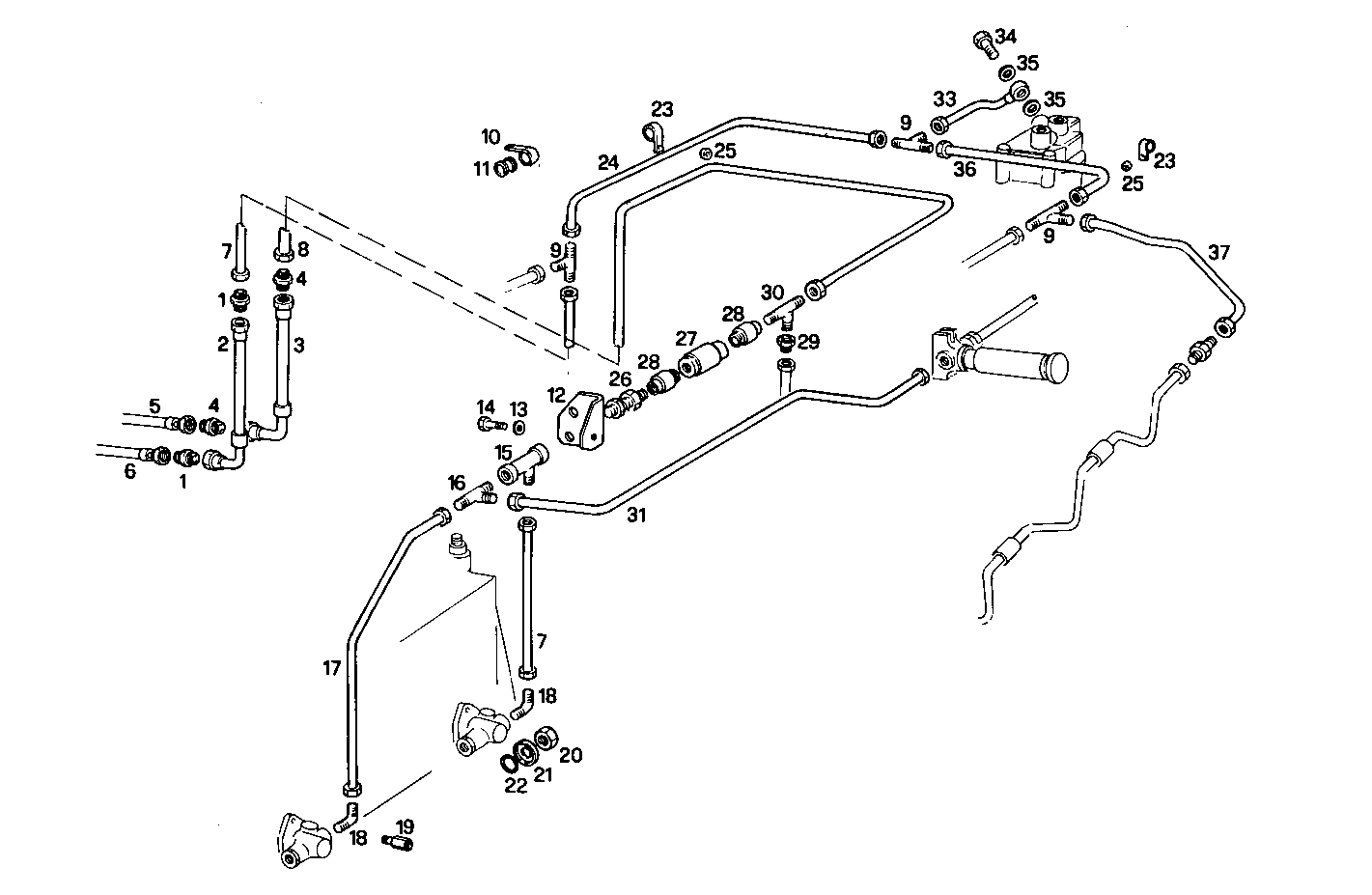 FUEL LINES - 8291SRM75.10 8291SRM75 parts diagram