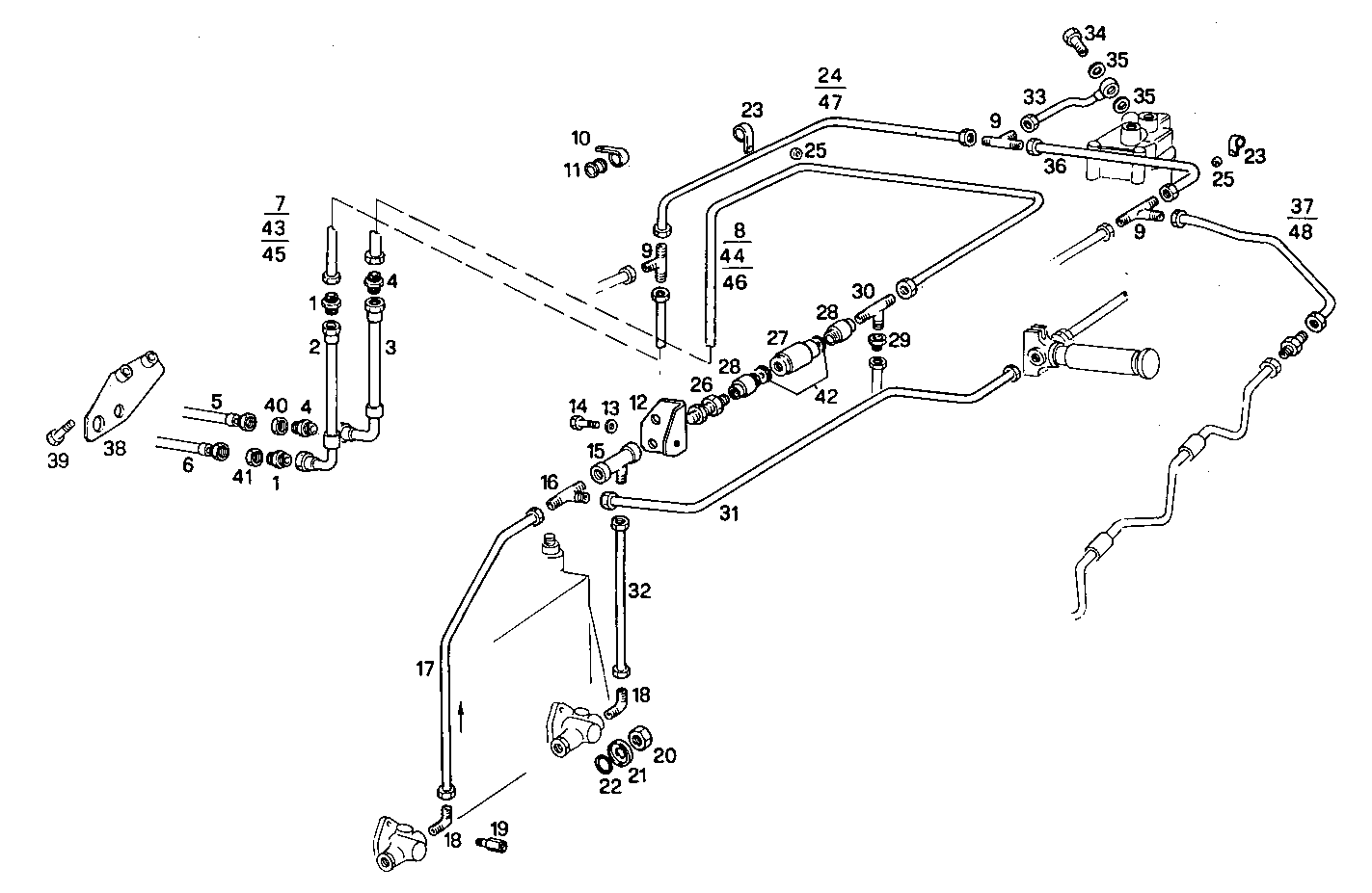 FUEL LINES - 8291SRM75.11 8291SRM75 parts diagram