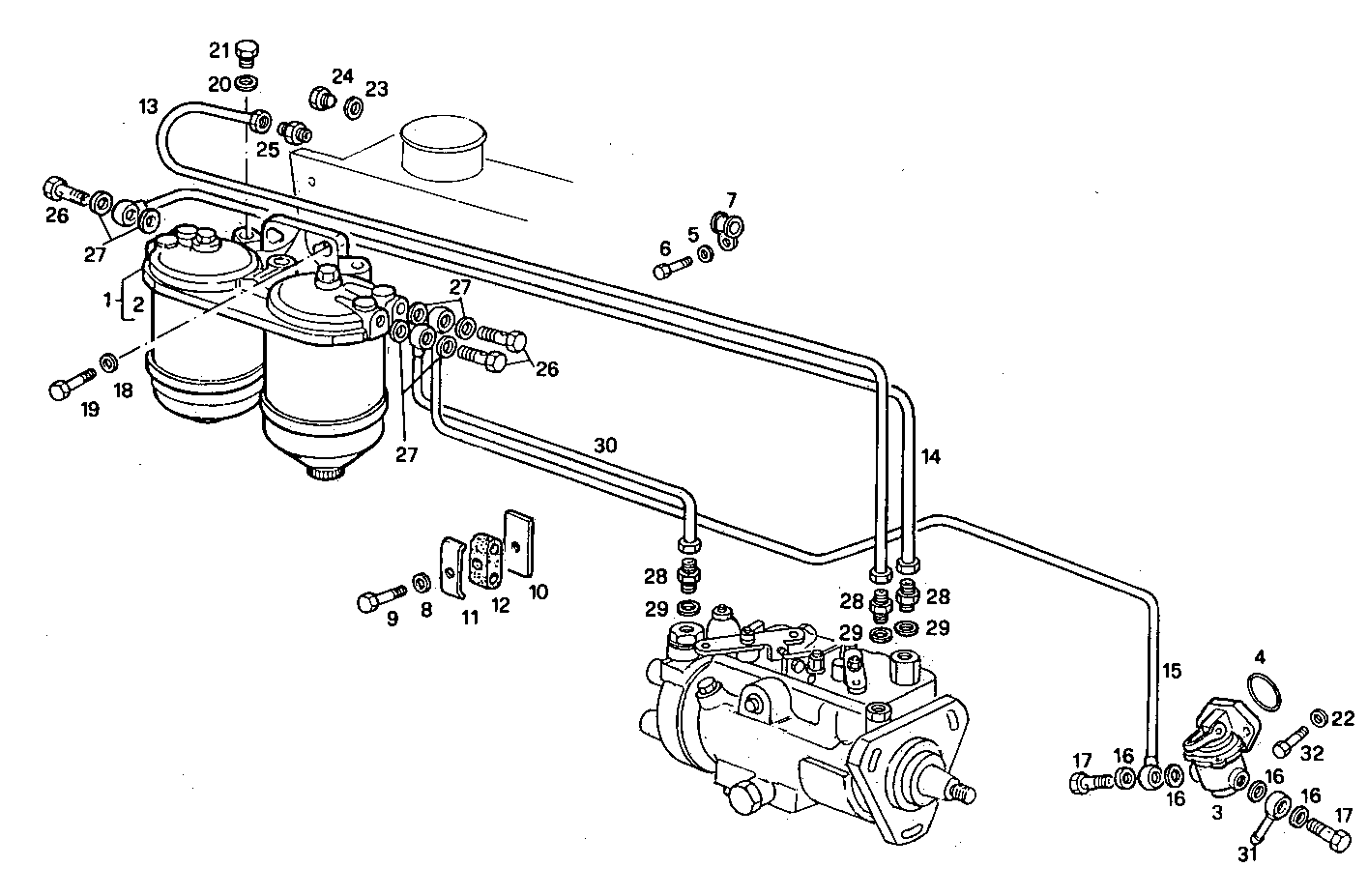 FUEL LINES parts diagram