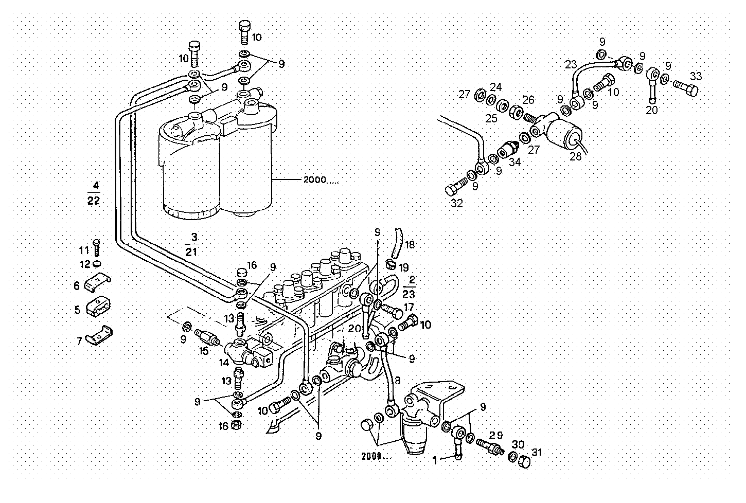 FUEL LINES - GE8361SRi26.00A70E GE8361SRi26 parts diagram