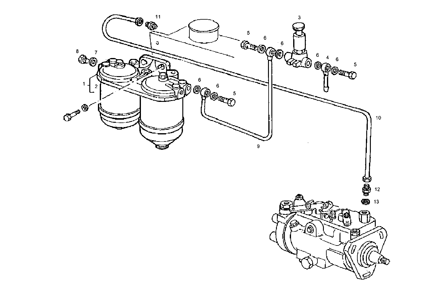 FUEL LINES parts diagram