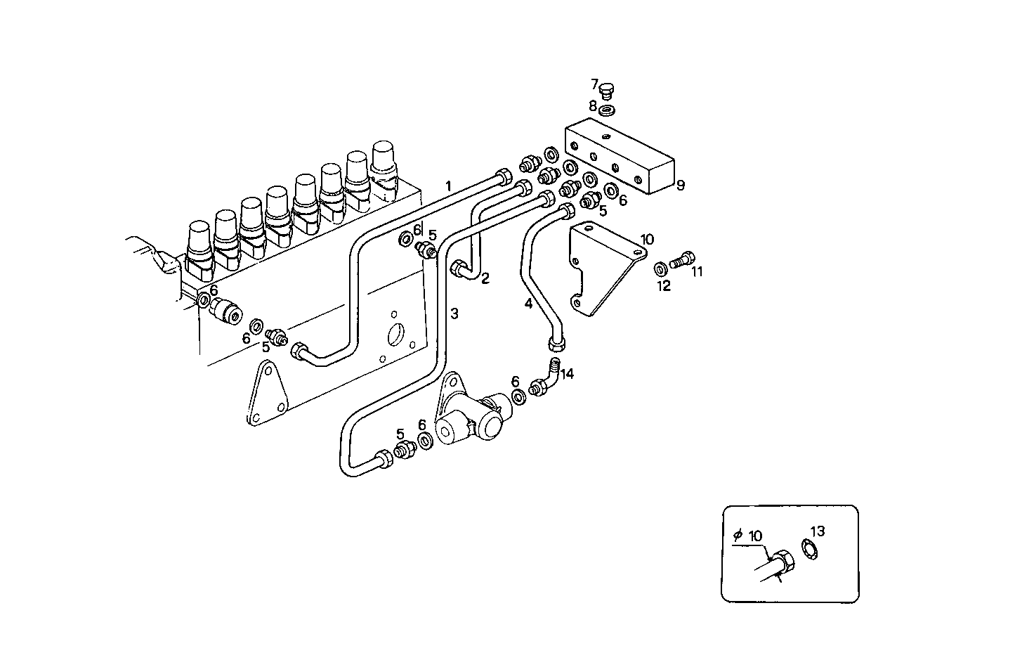 FUEL LINES parts diagram