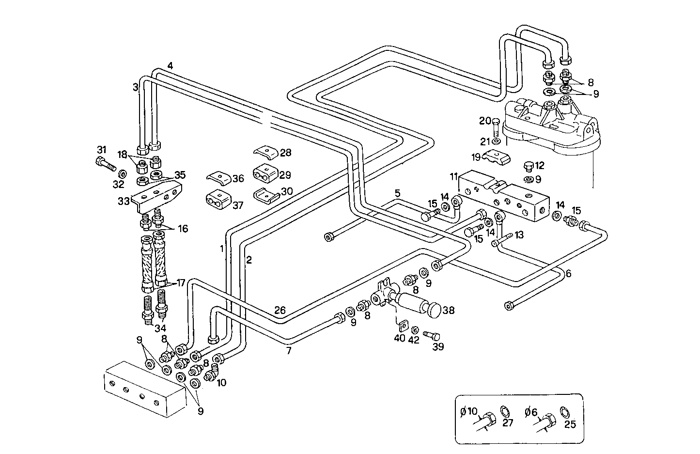 FUEL LINES - 8281SRM50.32 8281SRM50 parts diagram