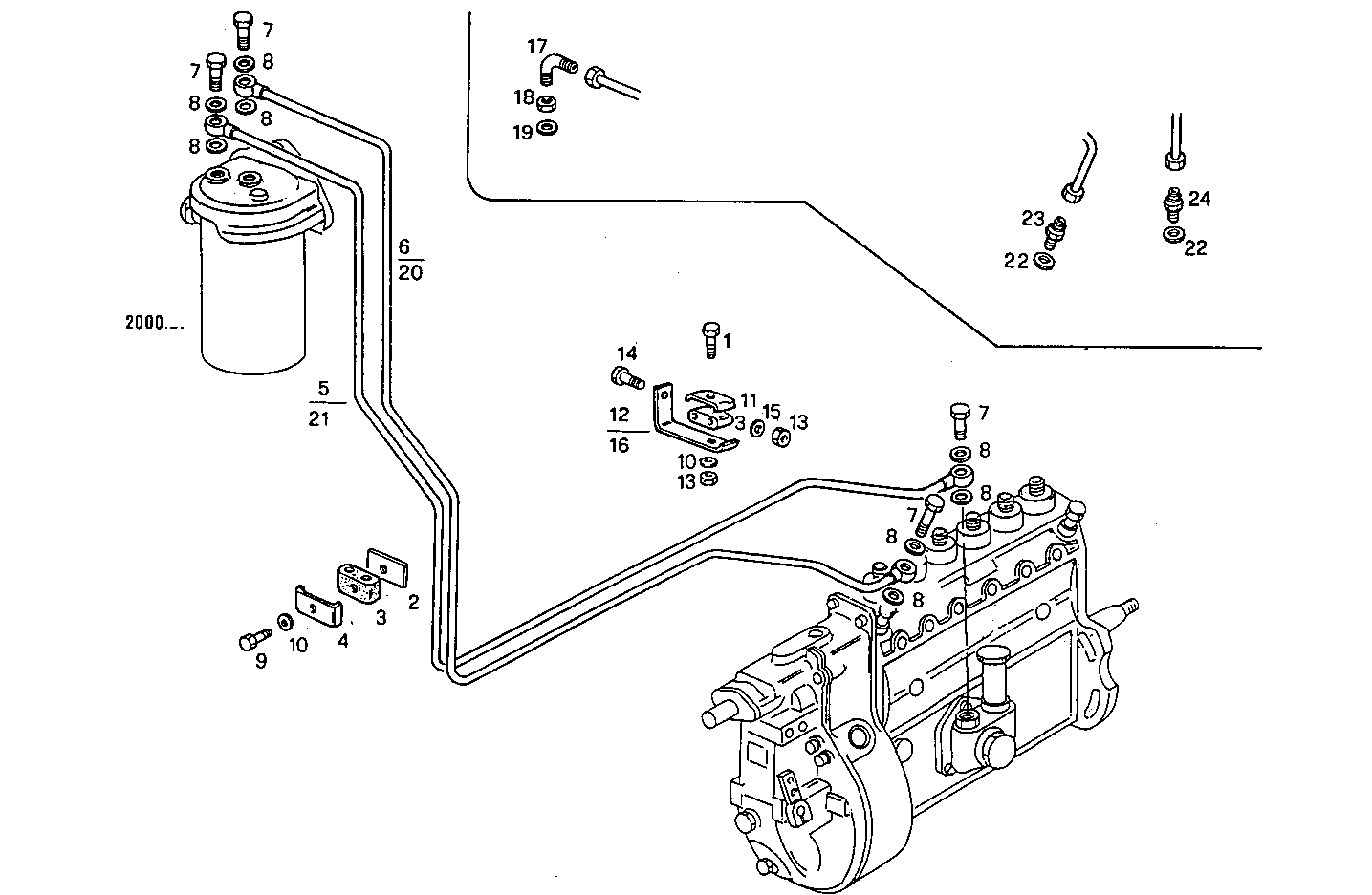 FUEL LINES - 8061SRM25.10 8061SRM25 parts diagram