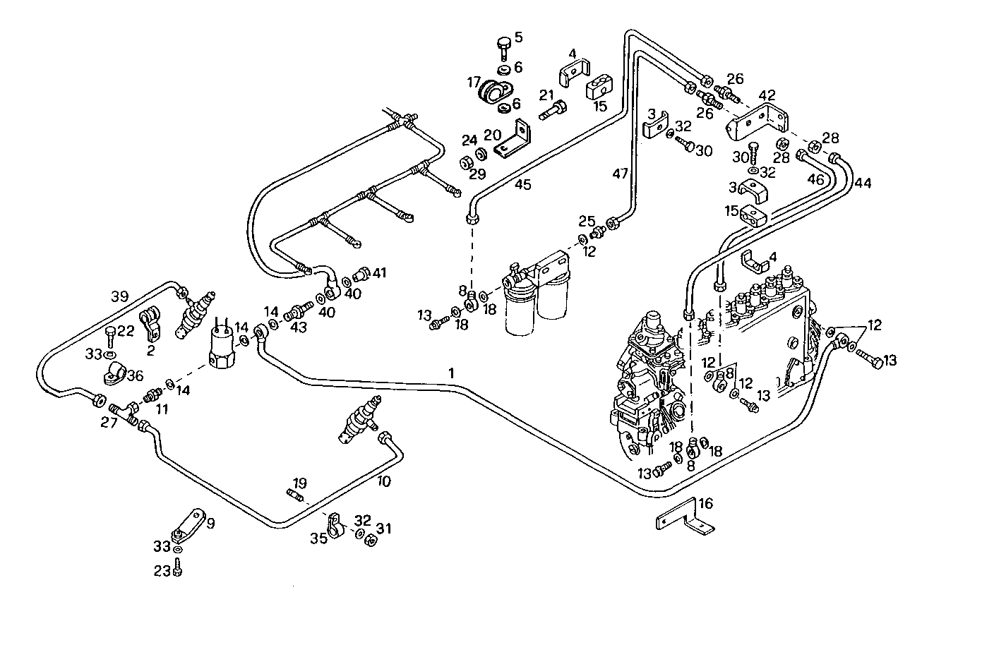 FUEL LINES parts diagram