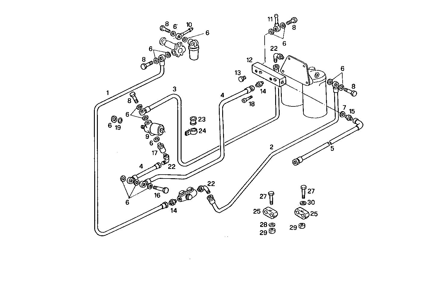 FUEL LINES parts diagram