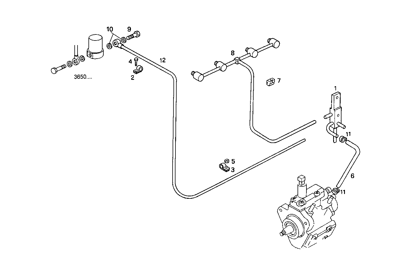 FUEL LINES - 8140SRM15.10 8140SRM15 parts diagram