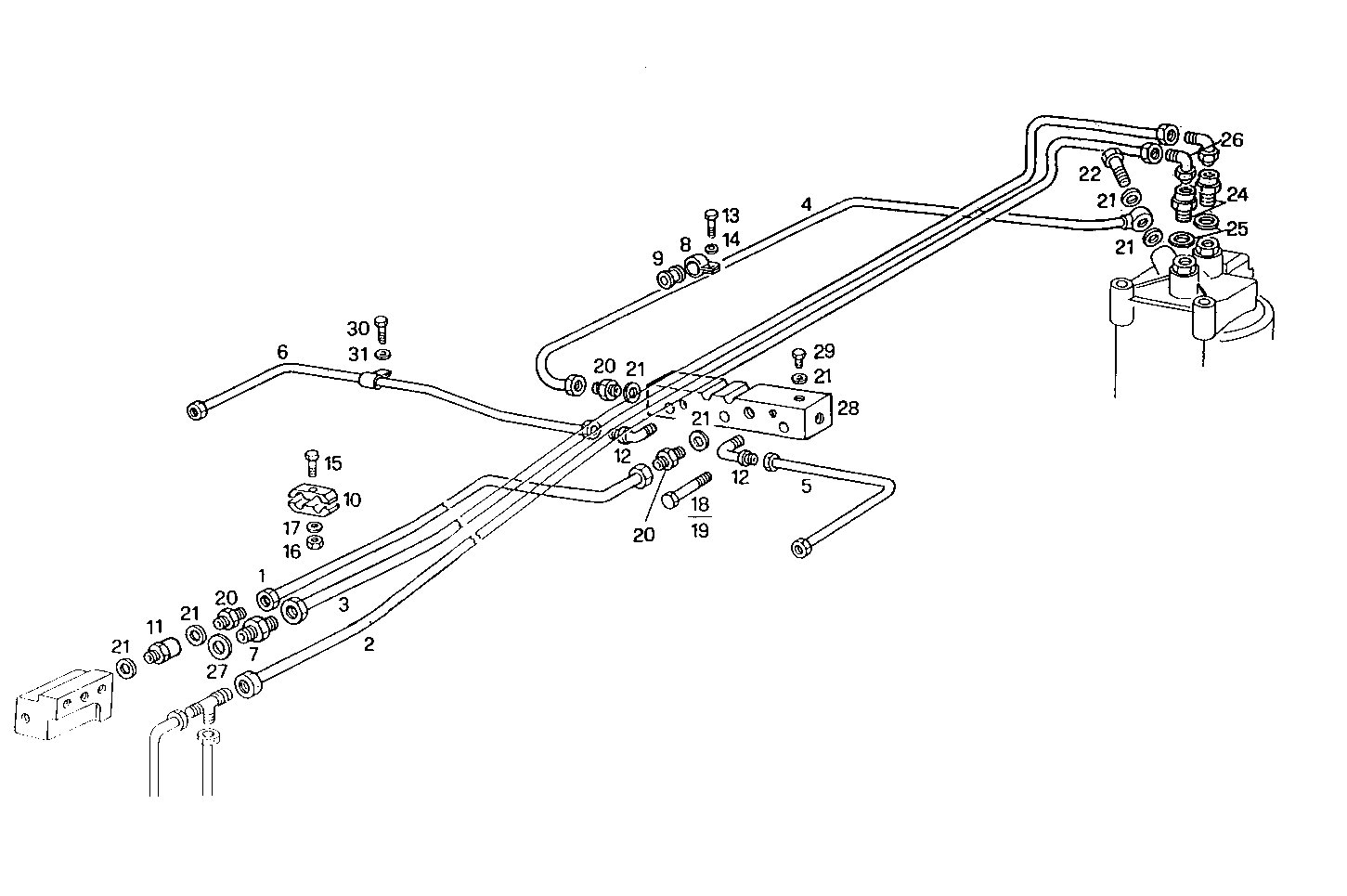 FUEL LINES - 8291SRi15.00 8291SRi15 parts diagram