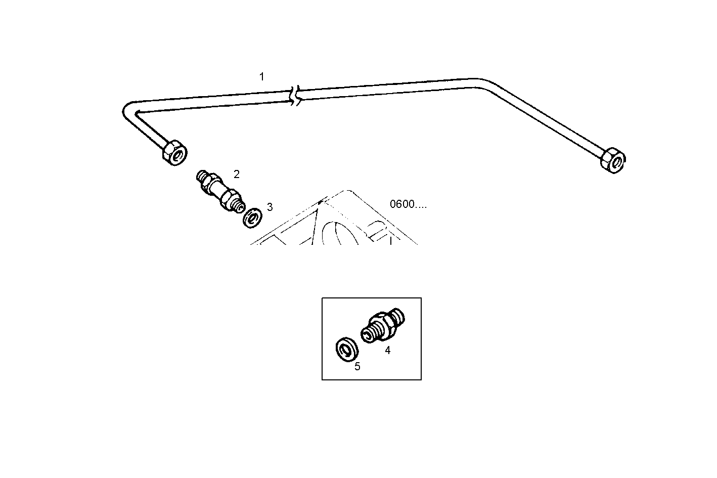 FUEL LINES - FILTER TO CYLINDER HEAD - C78ENTM55.10 CURSOR 8 parts diagram