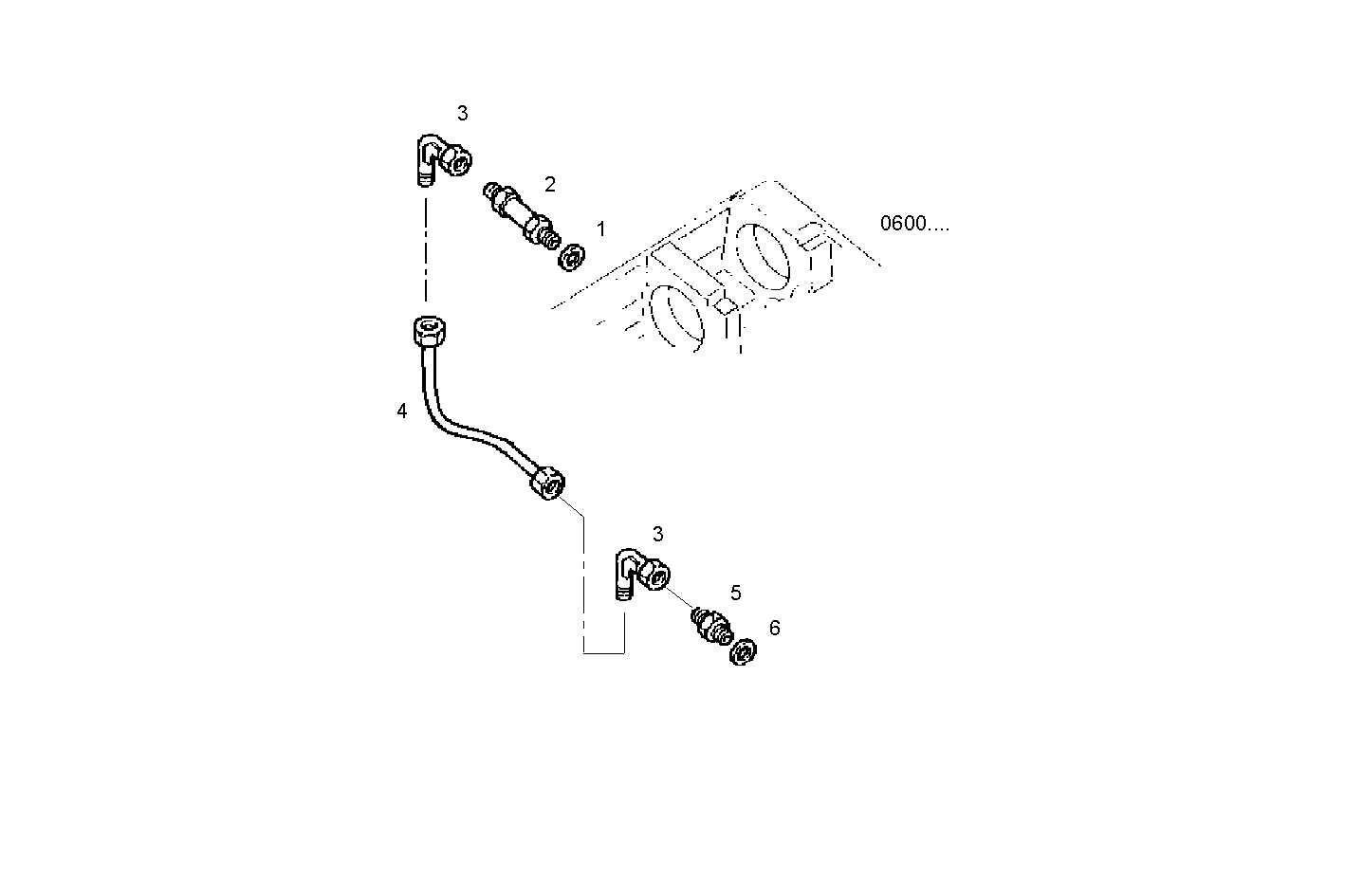 FUEL LINES - RETURN TO FUEL PUMP - C78ENTM50.11 CURSOR 8 parts diagram